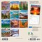 National Parks | 2026 7 x 14 Inch (Hanging) Monthly Mini Wall Calendar | Foil Stamped Cover
